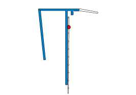 Aufsteckprofil für vorgehängte, hinterlüftete Fassaden, 12 mm