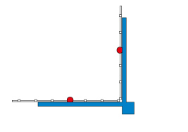 Corner bead with mesh DECO-TEX