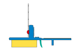 Window reveal bead with mesh STANDARD-plus