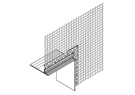 Joint flank profile corner piece-K