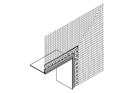 Joint flank profile corner piece